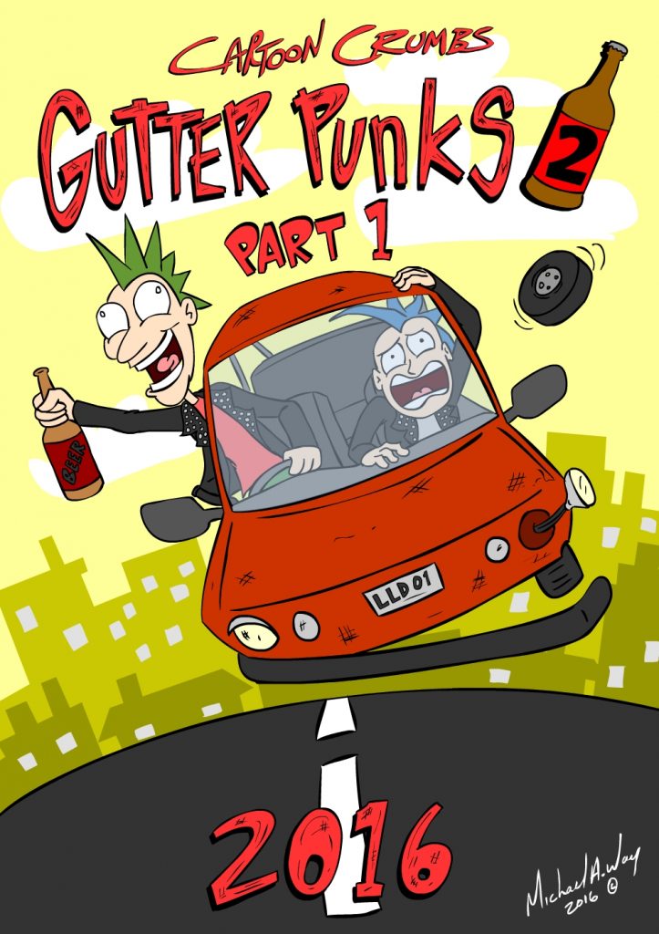 Gutter Punks Cartoon Crumbs
